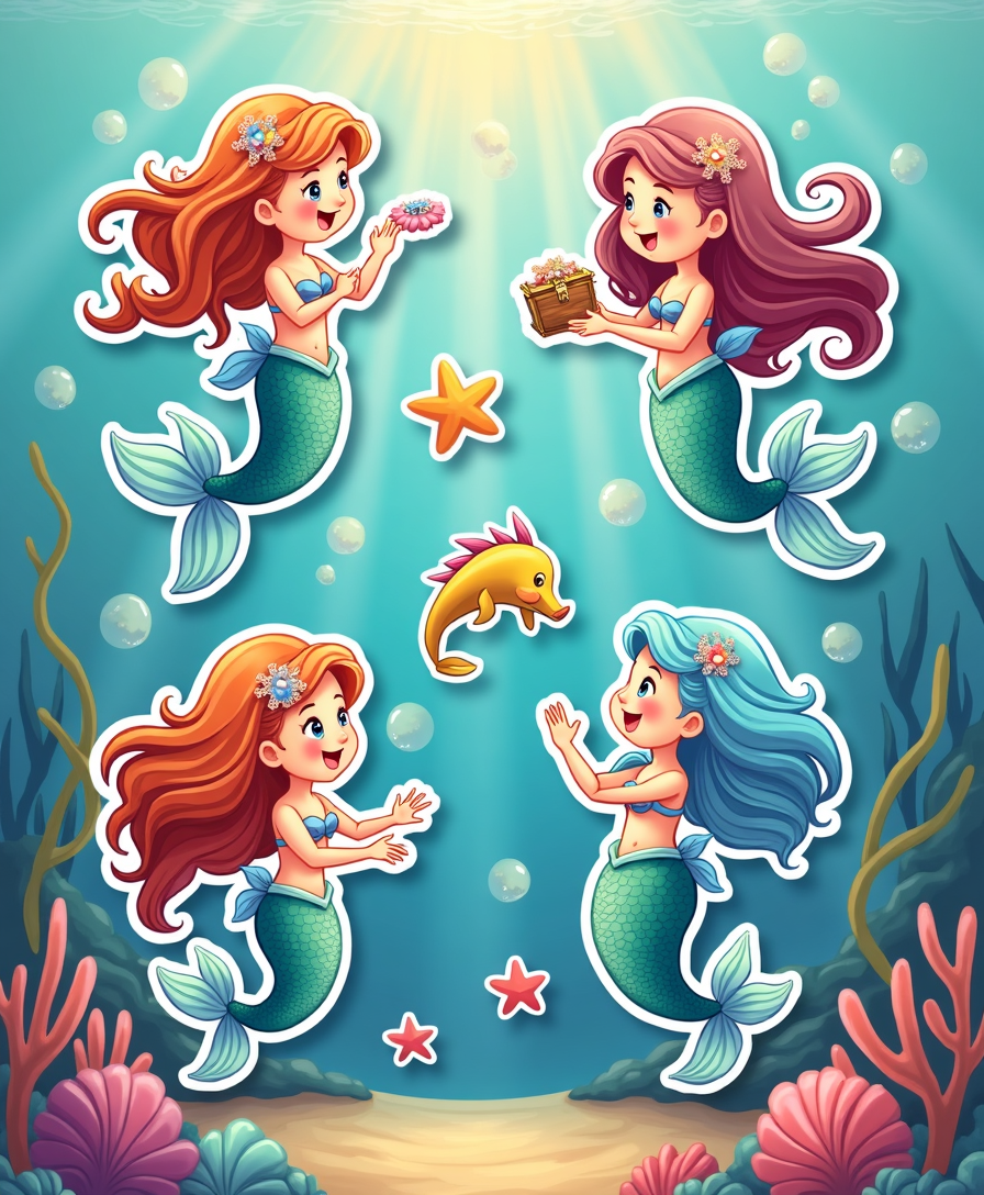 Kids Stickers - Sheet v58